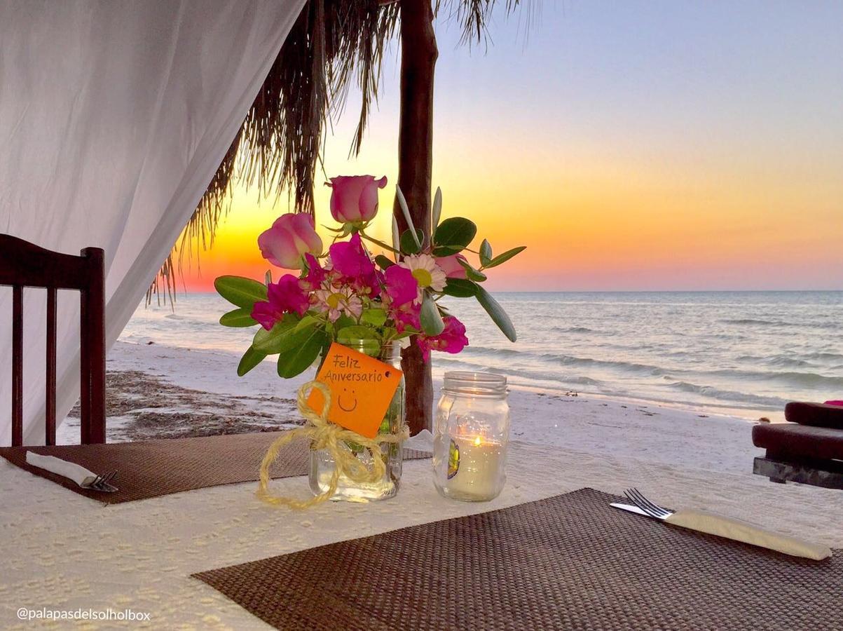Hotel Palapas Del Sol Isla Holbox Zewnętrze zdjęcie